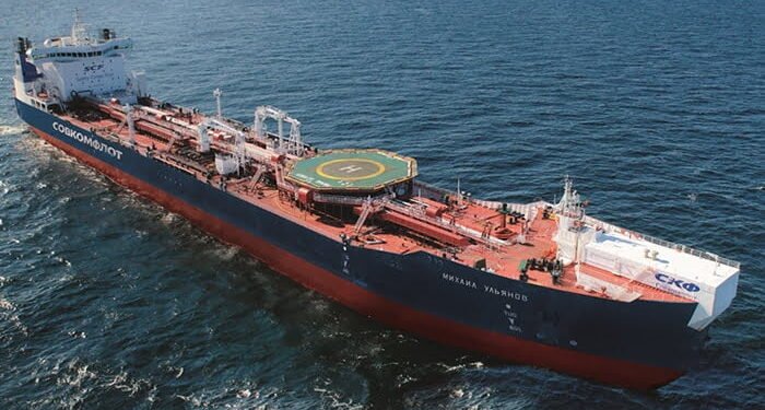 Image of Sovcomflot tanker