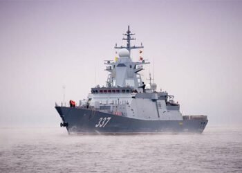 China, Russia Navy Ships Jointly Sail Through Japan Strait