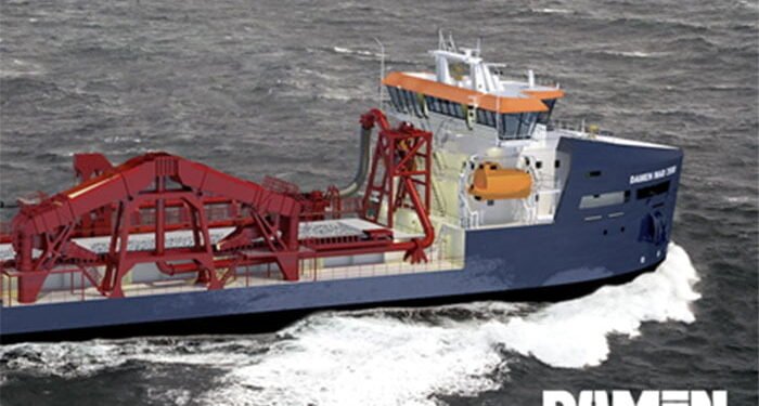 Damen chooses Wärtsilä for 2nd huge dredge image description