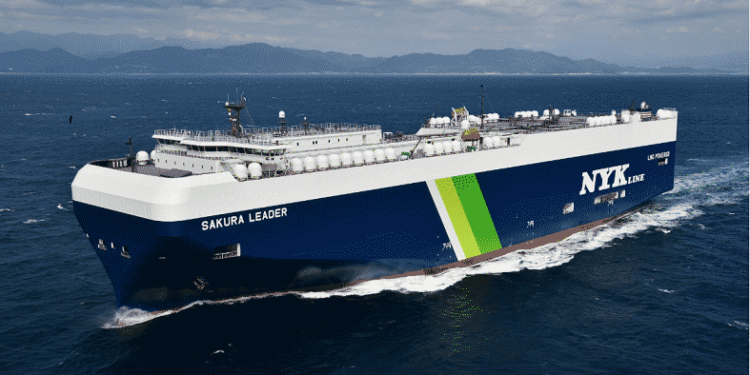 NYK to Build 12 LNG-Fuelled Pure Car, Truck Carriers (PCTCs)