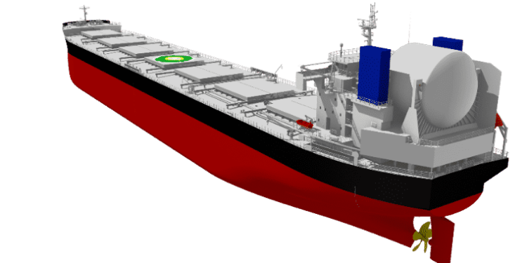 ClassNK Grants AiP For Concept Design Of LNG-fueled bulker “KAMSARMAX GF”