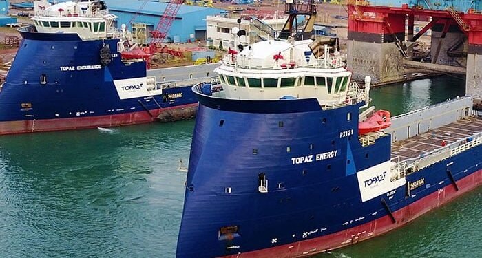 Two Topaz Energy vessels