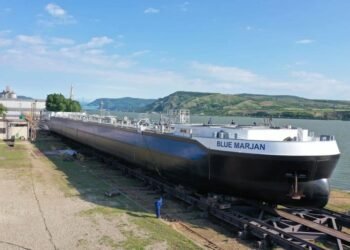 Concordia Damen Launches First Of 40 Inland Waterway Tankers