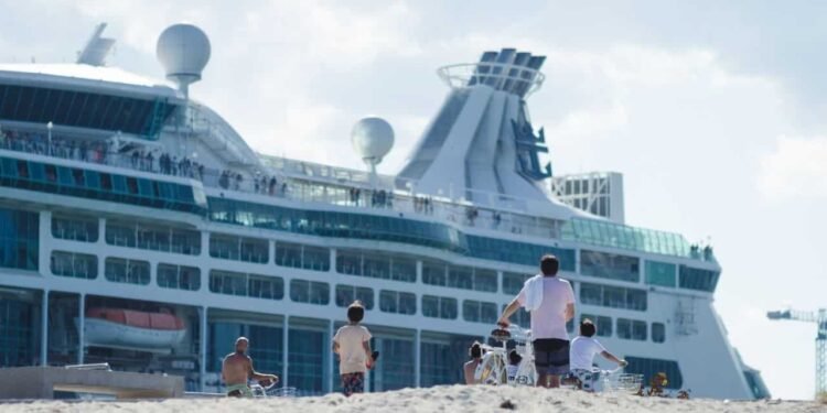 Cargo Ship Collides With ‘Mariner Of The Seas’ Cruise Ship In Bahamas