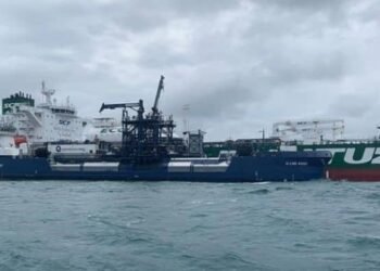 Sovcomflot & & Shell Celebrate Milestone 150th LNG Fuelling For ‘Green Funnel’ Aframax Tankers