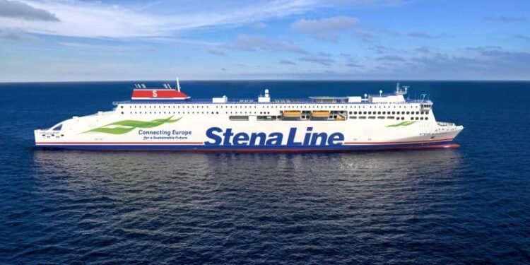 Stena Line’s First New Extended E-Flexer Vessel Floats Out In China