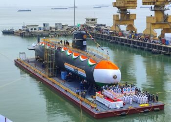 India Launches Submarine ‘INS Vagsheer’ (Photos)