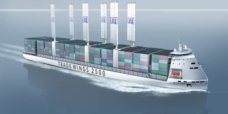 Innovative 2500 TEU Container Vessel With LNG-Electric Propulsion Receives AiP From BV