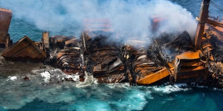 Sri Lanka Braces For An Oil Spill After Chemical-Laden Cargo Ship X-Press Pearl Sinks