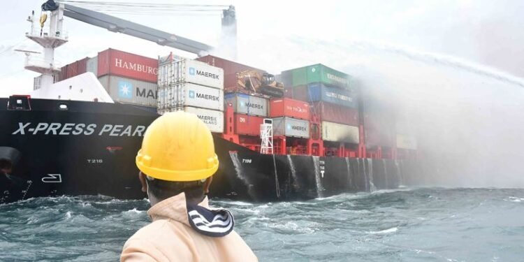 Update: Fire On Board MV X-Press Pearl Under Control Now; All Crew Members Reported Safe
