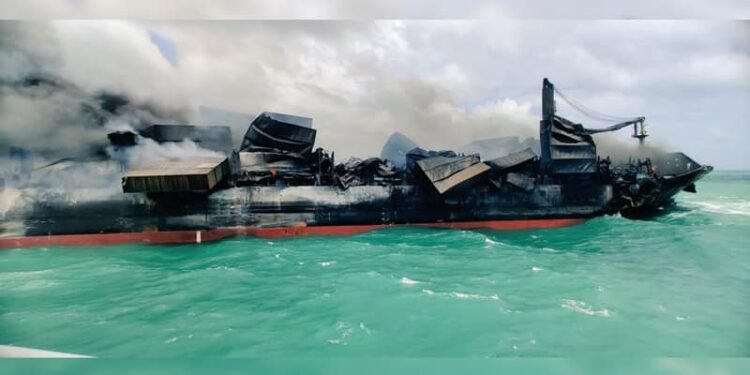 Sri Lanka Prepares For Major Oil Spill From Burning Ship Off Colombo