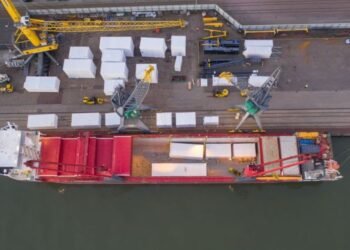 Entire Bio-Oil Plant Being Transported Via Port Of Rotterdam