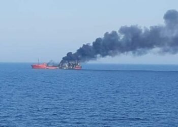 Russian Navy Open Fires At Cargo Ship Sailing Towards Mariupol Port