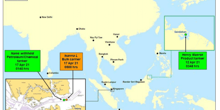 5 Of 7 Incidents Against Ships Reported Occurred In Singapore Strait (Asia, April 2021): ReCAAP ISC