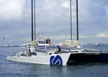 World’s First Hydrogen-Powered Zero-Emission Vessel Arrives In Singapore On Its World Tour