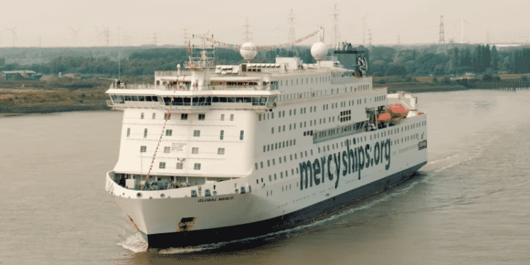 World’s Largest Civilian Hospital Ship Global Mercy Makes Way To Senegal In May