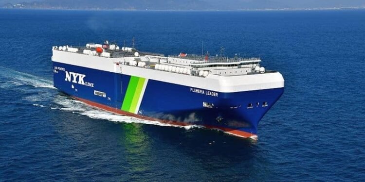 Next-Generation Eco-Friendly LNG-Fueled PCTC Ship ‘Plumeria Leader’ Delivered