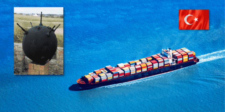 Stray Naval Mine Found In Black Sea Detonated Safely By Turkey