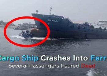 Video: Cargo Ship Crashes Into Bangladeshi Ferry; Many Passengers Feared Dead & & Missing