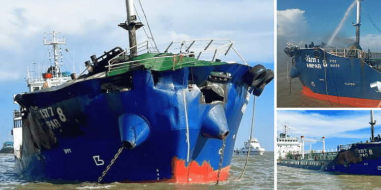 Videos: Tanker Vessel Explosion Leaves Deck Officer Dead & & 4 Injured