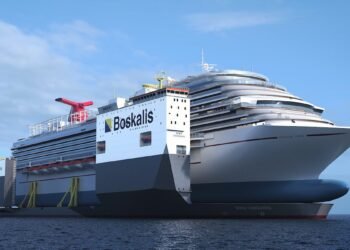 Carnival Vista loaded on BOKA Vanguard illustration