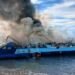 105 Rescued And 7 Dead As Fire Hits A Vessel Off Real In Quezon