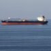 Oil tankers pass through the Strait of Hormuz