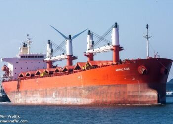 MV ACHILLEUS bulk carrier.