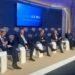 As a panelist, MOL President & CEO Hashimoto (2nd from right) participates in the Accelerating Shipping Decarbonization and the Global Transition session at Davos meeting