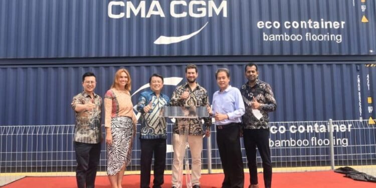 CMA CGM Group’s newest Container Depot in Indonesia handled 150,000 (TEU) containers in nine months