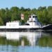 Alabama ferryboat conversion is an all-electric initial image description