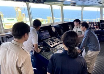 HD Hyundai’s Avikus and SK Shipping successfully carried out autonomous navigation of a large merchant ship across the ocean for the first time of its kind in the world