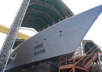 Indegenous frontline warship Udaygiri