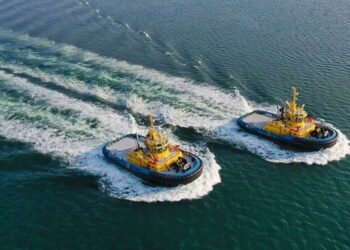 UZMAR Allen desgin methanol-fueled tug