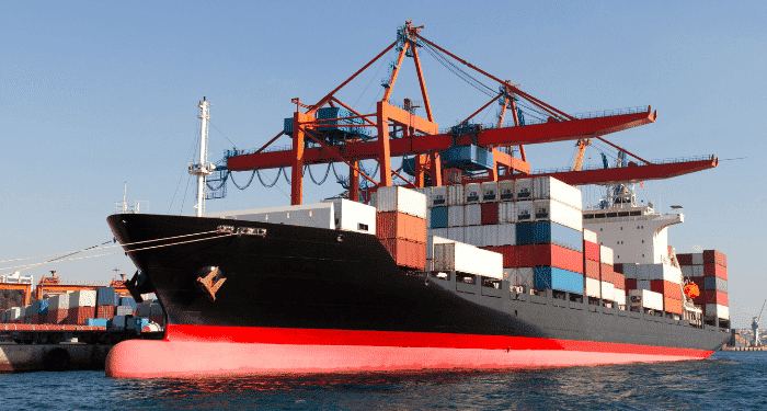 container ship