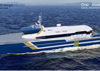Strategic Marine's New Fast Crew Boat Can Carry 80 Passengers