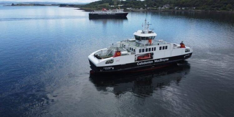 Refurbished Ferry Delivered to CalMac