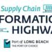 Port Of Long Beach & Amazon Web Services Collaborate To Improve Cargo Data Supply Chain Information Highway artwork
