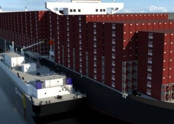 Crowley LNG Bunker Barge to Sport TGE Marine Gas Controls, Tanks