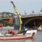 A search operation continues near the Margaret bridge on the Danube river after a boat carrying South Korean tourists capsized in Budapest