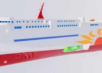 MOL and MOL Ferry to Build 2 Cutting-edge LNG-powered Ferries