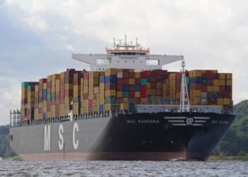 MSC RAVENNA - hafen hamburg - port of hamburg