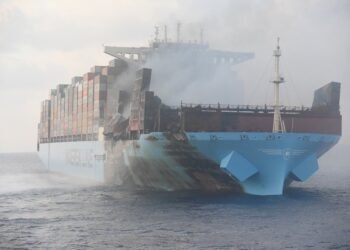 maersk honam fire damage