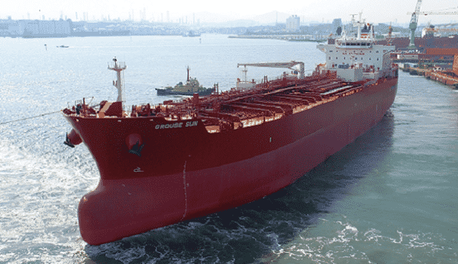 chemical tanker Grouse Sun