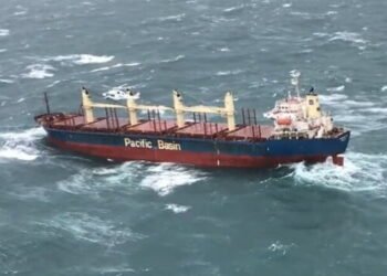 Video: Australians Battle Heavy Weather to Save Powerless Bulker