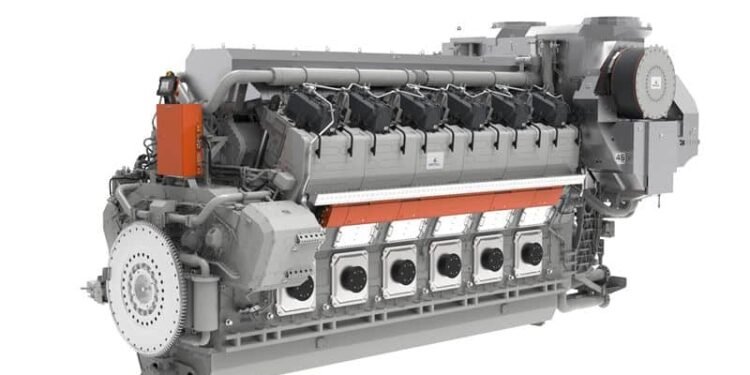 Large Bore Engines Launched To Accelerate Journey Towards Decarbonised Operations Wärtsilä 46TS-DF engine
