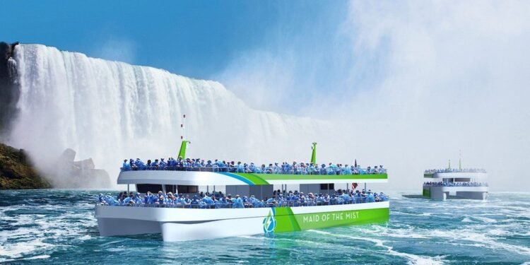 maid of the mist electric vessels