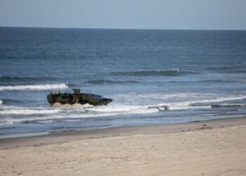 Marine Corps Pauses Assault Vehicle Training After Surf Accident