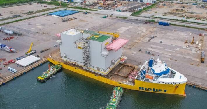 Aibel's Yard in Thailand Wraps Work on Dogger Bank A Topside