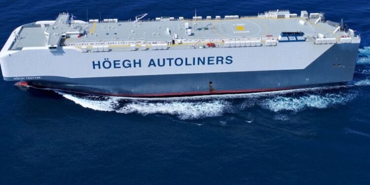 hoegh autoliners Sustainable shipping